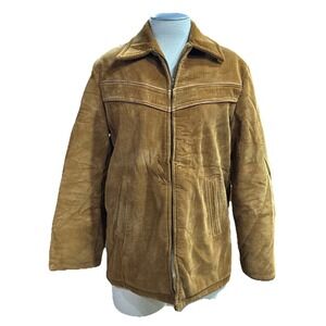 Envoy Mens Corduroy Jacket Medium Brown Vintage